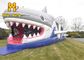 Openlucht van de de Haai Opblaasbaar Speelplaats van Jonge geitjesinflatables de Spronghuis Combo
