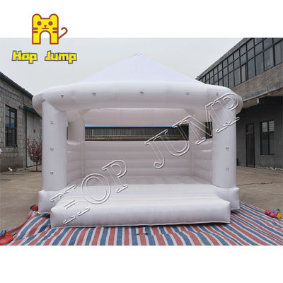 15ft 0.55mm van het de Spronghuis van pvc Gazebo Wit Opblaasbaar het Kasteelhuwelijk