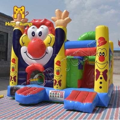 Van de het Huis Commerciële Rang van clownkids inflatable bounce het Materiaal van Pvc